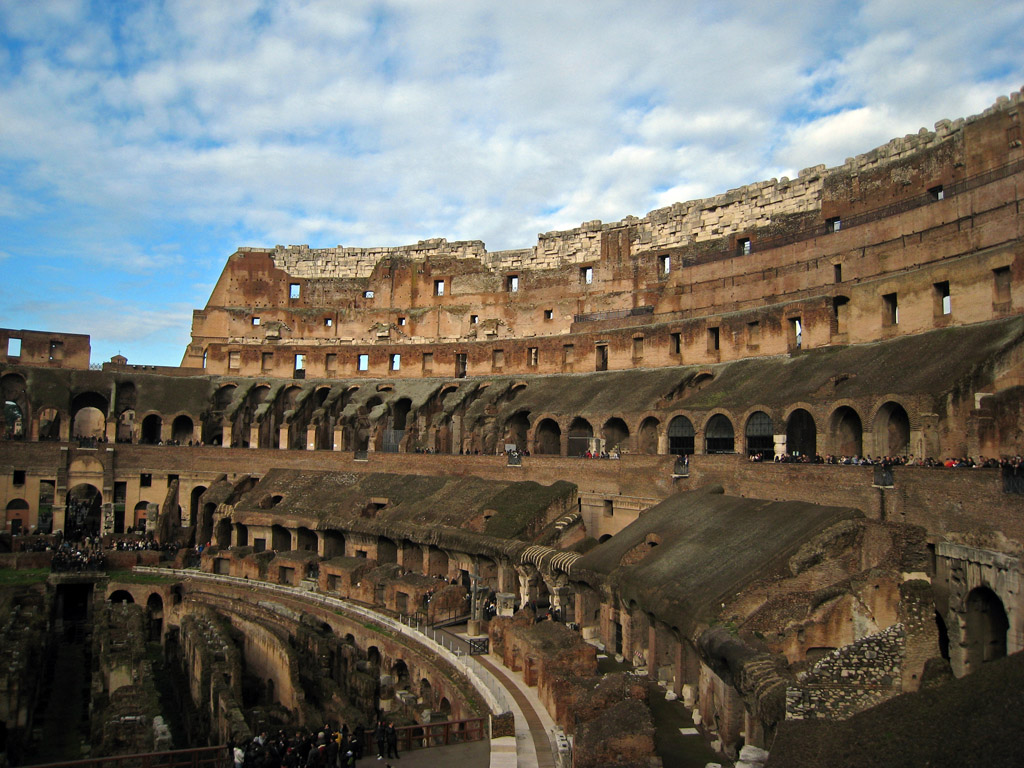 Soccer stadium after last week\'s loss to Milan ...