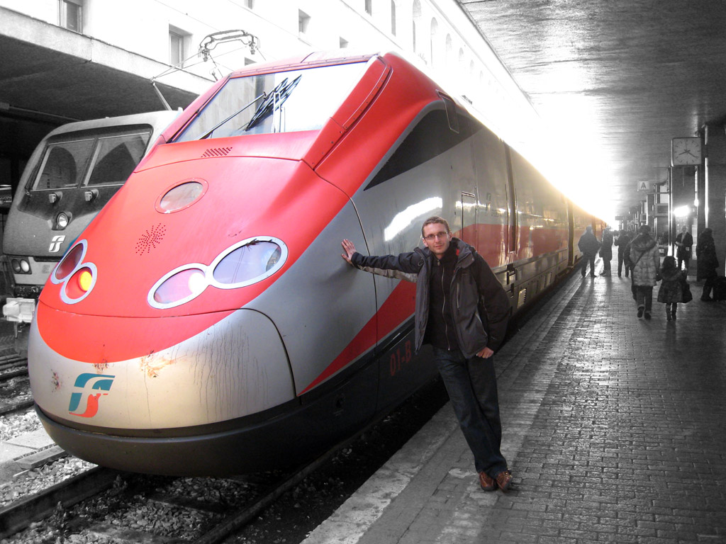 Frecciarossa train to Florence