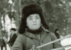 Yitzhak Peltz skiing