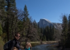 79A1816-1  Half dome from Sentinel Bridge