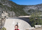 79A1908-1  Young dam engineer at Hetch Hetchy Reservoir